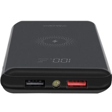 Aluratek AWPBQ10KF Power Bank - For Smartphone, Tablet, USB Type A Device, USB Type C Device, Gaming Device, Bluetooth Device- AWPBQ10KF