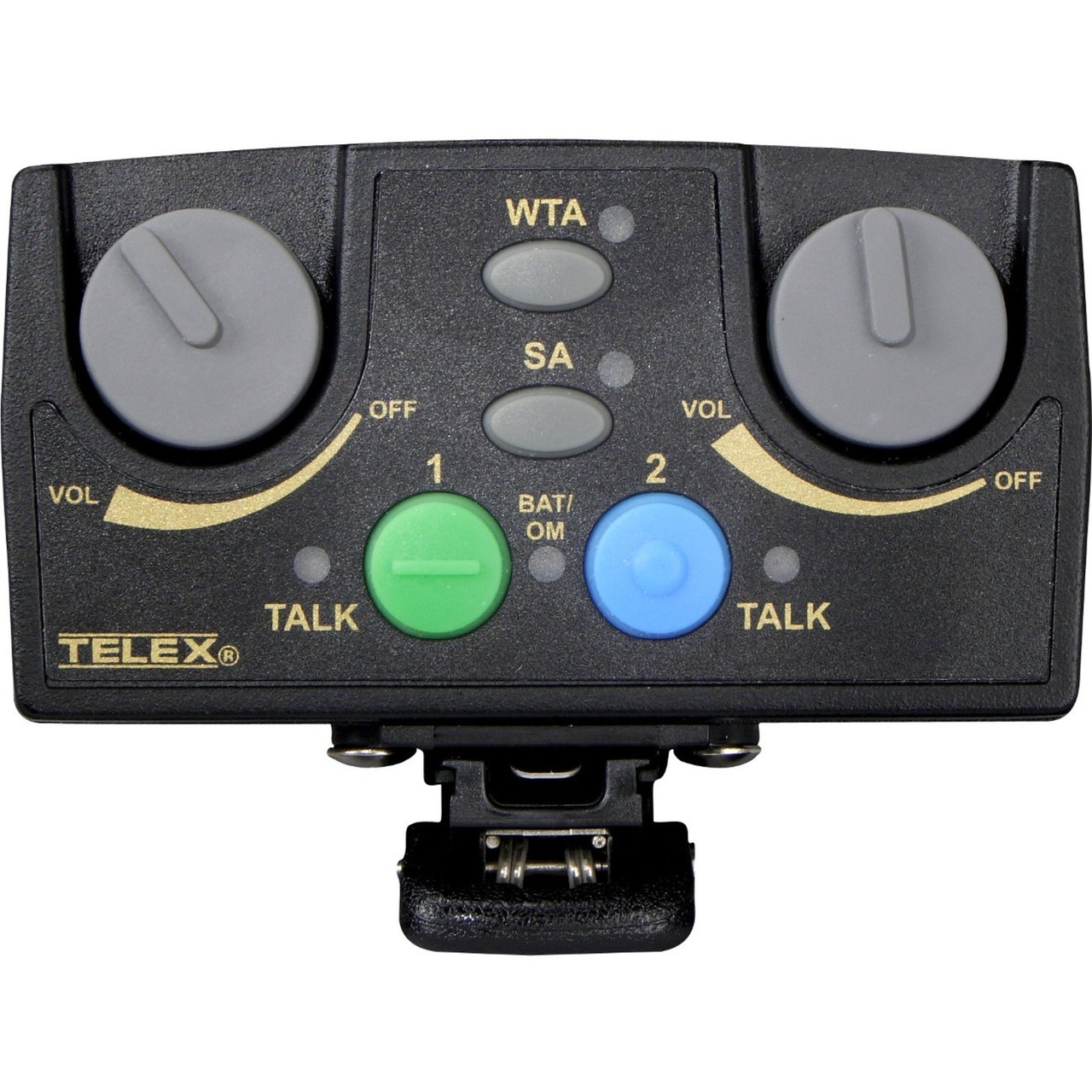 RTS Bosch Narrow Band UHF Two-Channel Binaural Wireless Synthesized Portable Beltpack - Wireless - Beltpack, Portable - TR-82N-B2