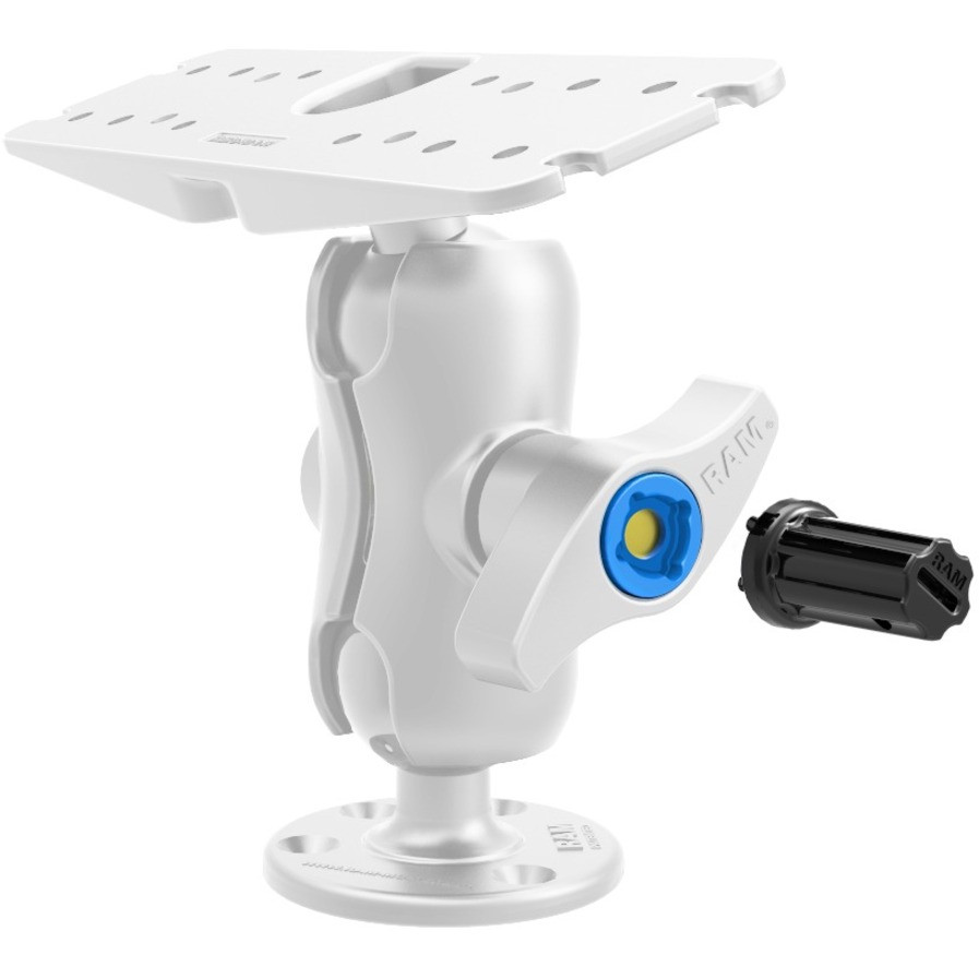 Ram Mounts Pin-Lock 4-Pin Security Nut for D & E Size Socket Arms - RAP-S-NUT5-4U