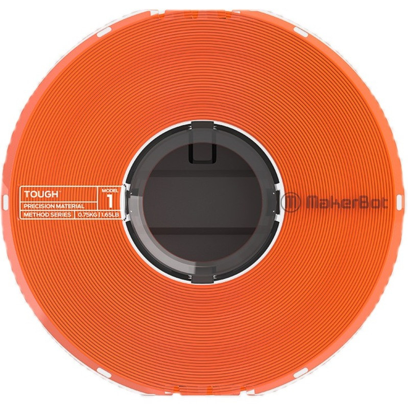 MakerBot 3D Printing Thermoplastic Filament - Orange - 375-0005A