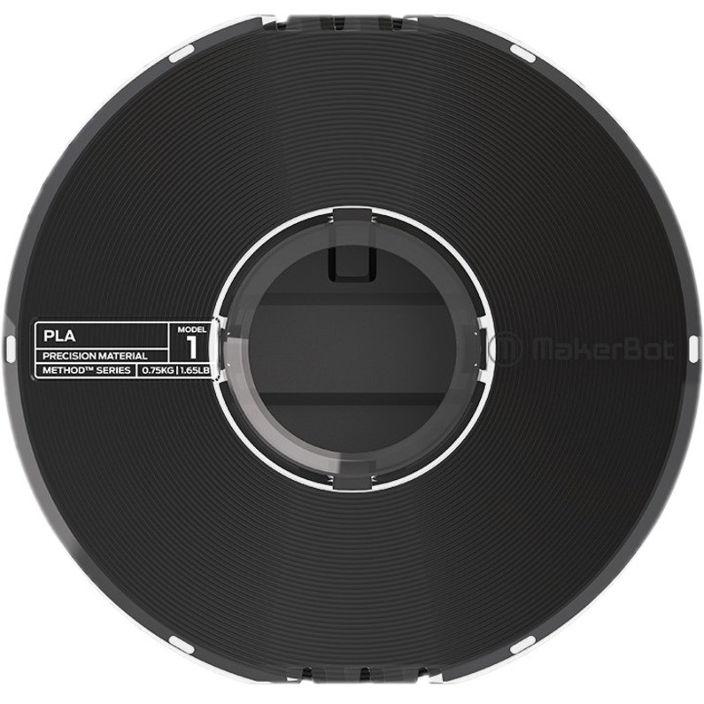MakerBot 3D Printer PLA Filament - Black - 375-0020A