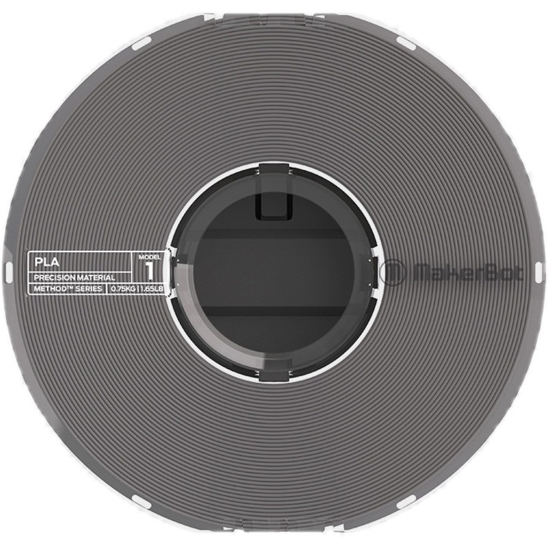 MakerBot 3D Printer PLA Filament - Gray - 375-0006A