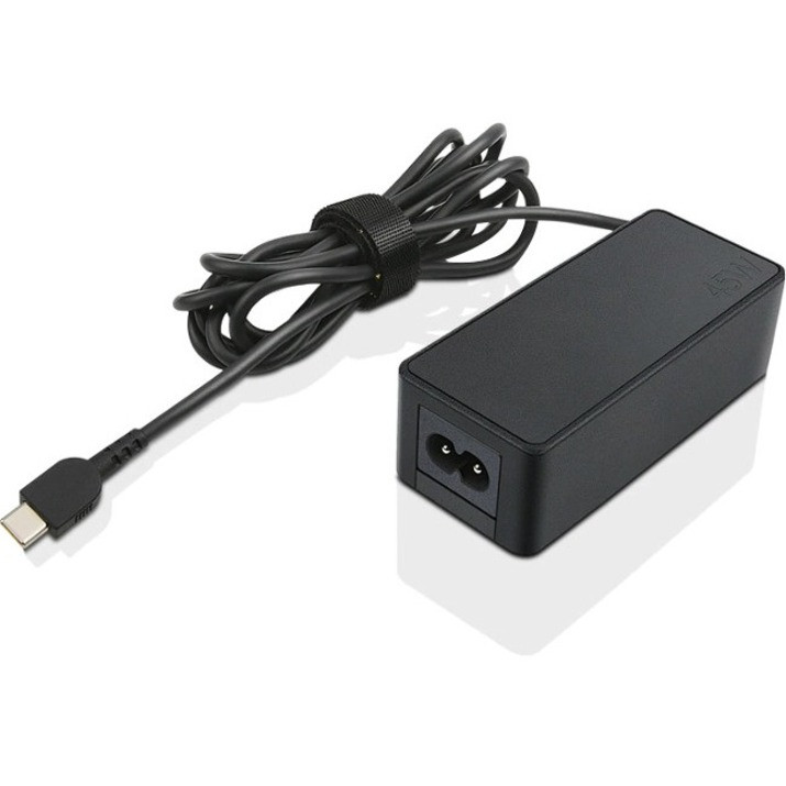 Lenovo 45W USB-C AC Adapter - 45 W - 120 V AC, 230 V AC Input - 5 V DC, 9 V DC, 15 V DC, 20 V DC Output - 3 A - 4X20M26252