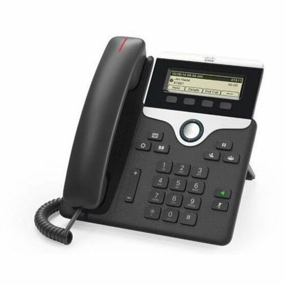 Cisco 7811 IP Phone - Refurbished - Corded - Corded - Wall Mountable, Desktop - CP-7811-3PCRCK9-RF