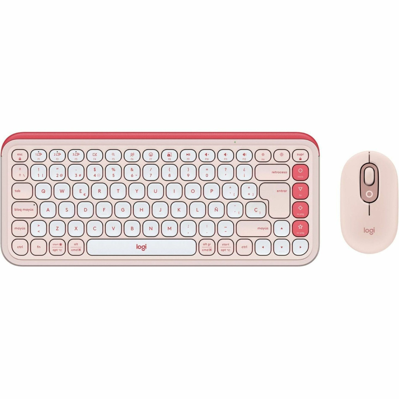 Logitech POP Icon Combo Keyboard & Mouse - 920-013053