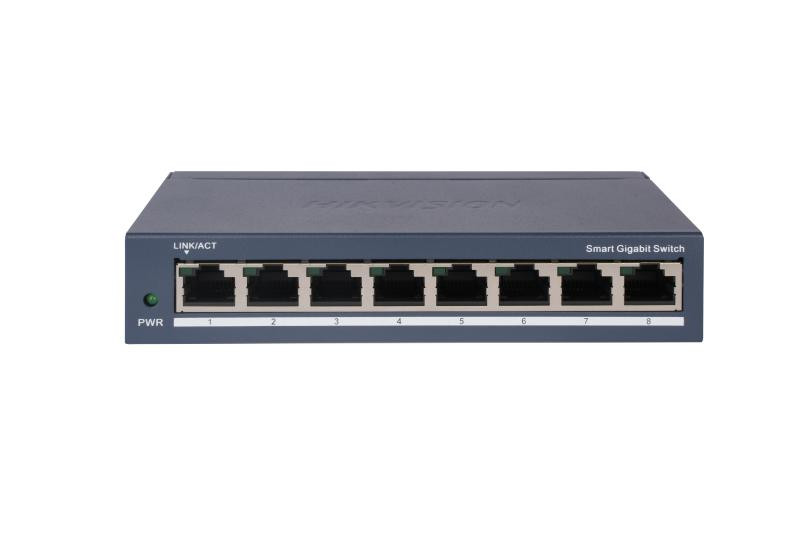 Hikvision 8 Port Gigabit Smart Switch - DS-3E1508-EI