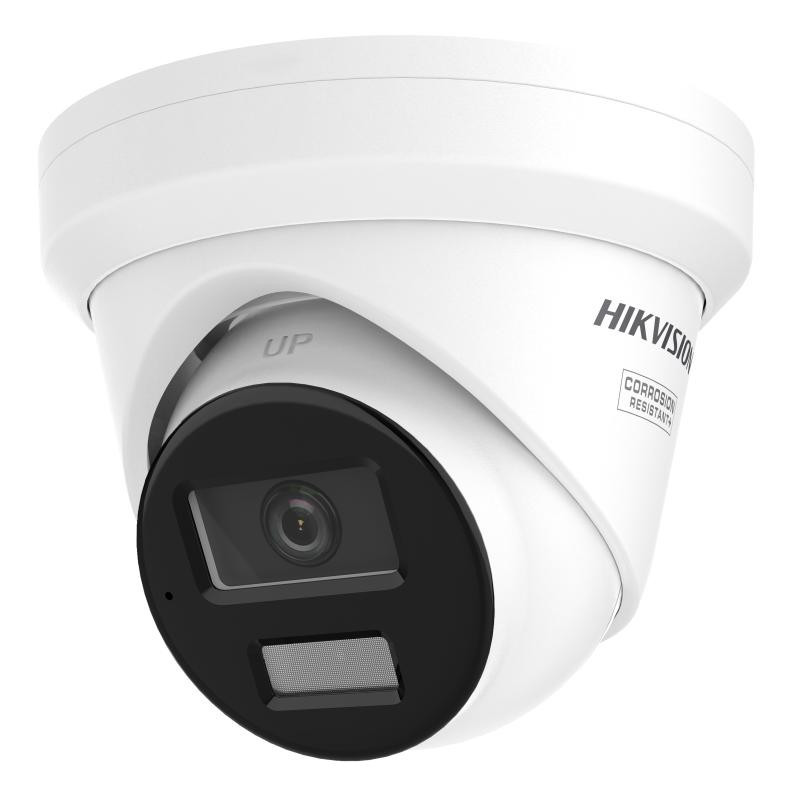Hikvision 4 MP Acusense Smart Hybrid Light  Motorized Varifocal Turret Network Camera