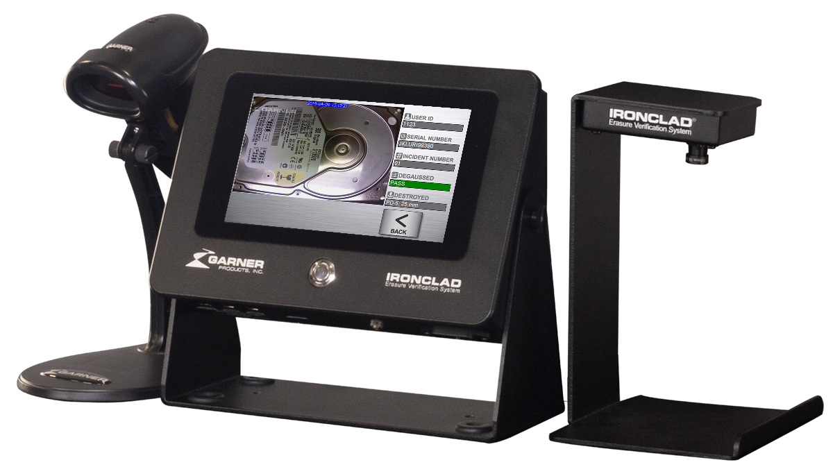 Garner FLASHPRO, IC- Solid-State Shredder w/ IRONCLAD Destruction Verification System FLASHPROIRONCLAD