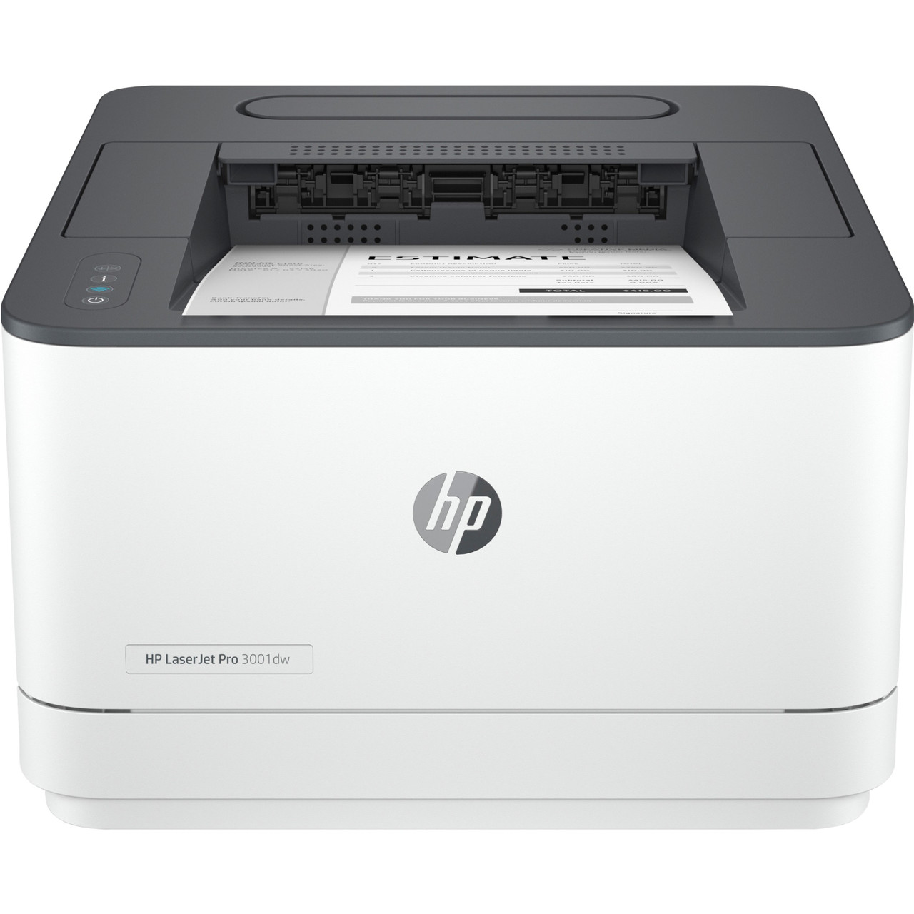 HP LaserJet Pro 3001dw Desktop Wireless Laser Printer - Monochrome - 35 ppm Mono - 1200 x 1200 dpi Print - Automatic Duplex Print - 250 Sheets Input - Ethernet - Wireless LAN - HP Smart App, Apple AirPrint, Mopria, Wi-Fi Direct - 3G650F#BGJ