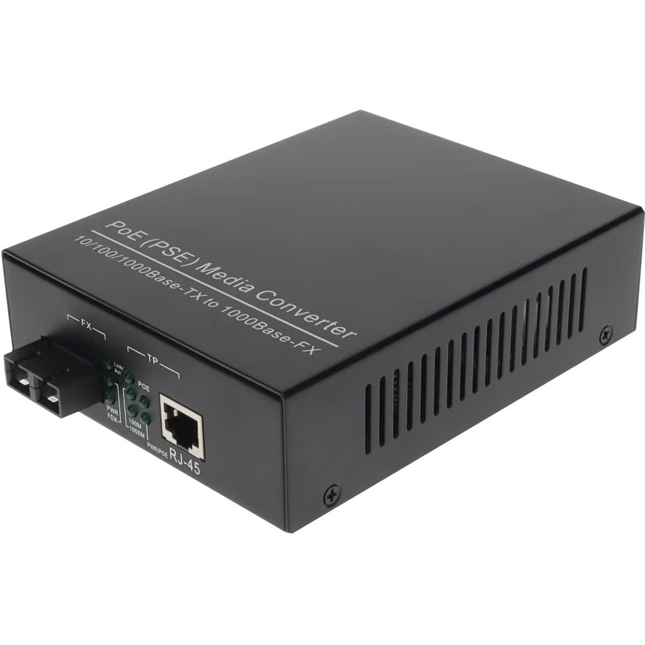 AddOn 10/100/1000Base-TX(RJ-45) to 1000Base-SX(SC) MMF 850nm 550m POE+ Media Converter - ADD-GMCP30-SX-5SC