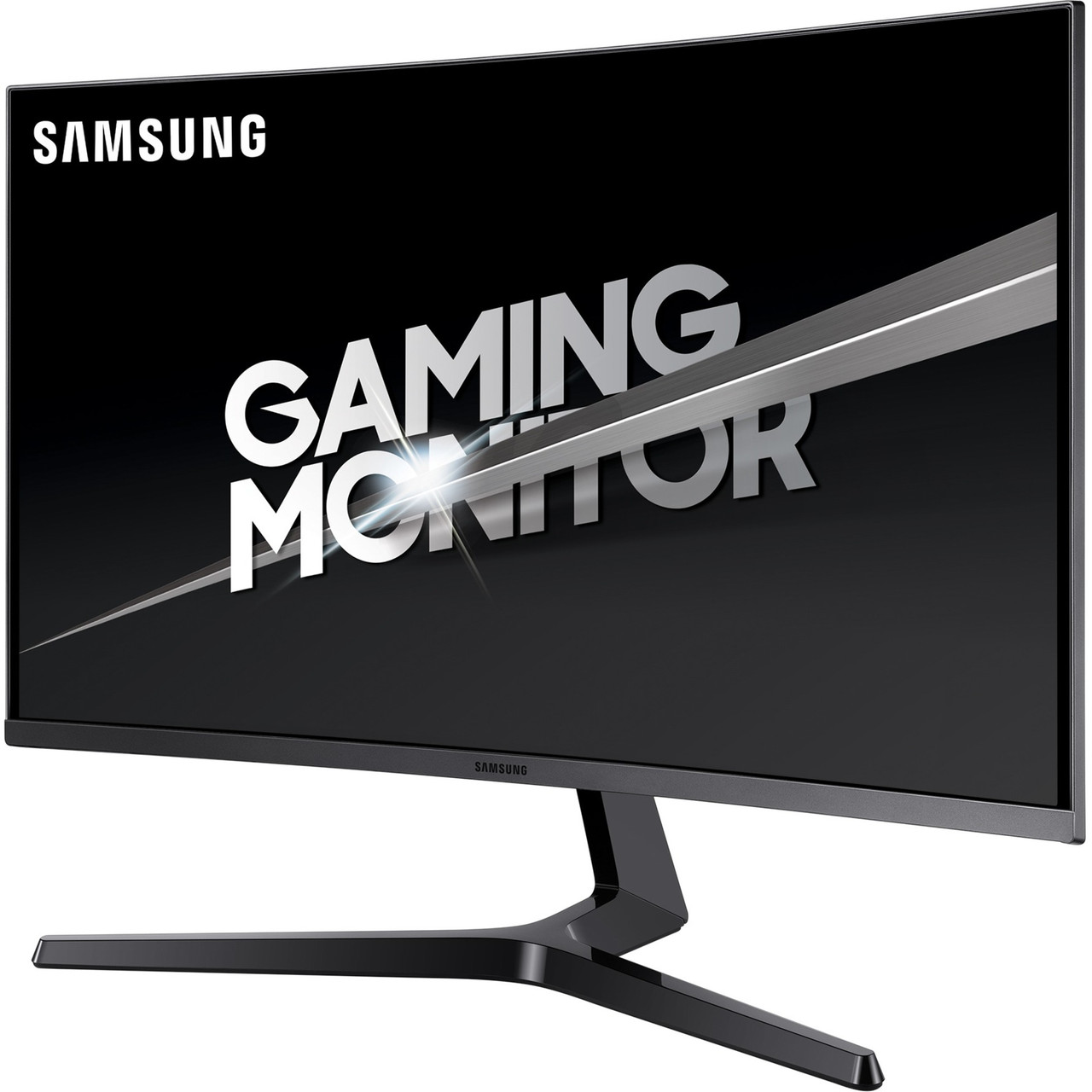 Samsung C32JG52QQN 31.5" WQHD Curved Screen LCD Monitor - 16:9 - Dark Silver - 2560 x 1440 - 16.7 Million Colors - 300 Nit Typical, 250 Nit Minimum - 4 ms - HDMI - DisplayPort - LC32JG52QQNXZA