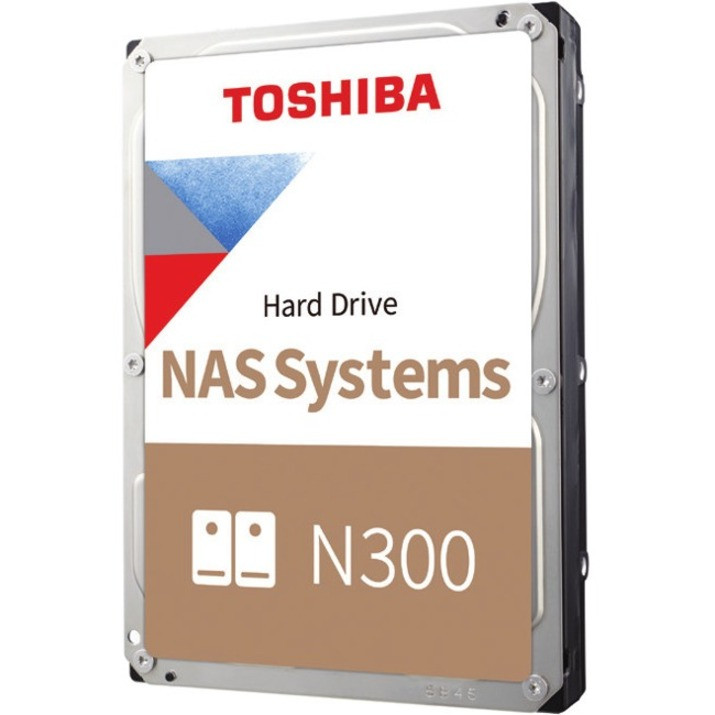 Toshiba N300 4 TB Hard Drive - 3.5" Internal - SATA (SATA/600) - HDWQ140XZSTA