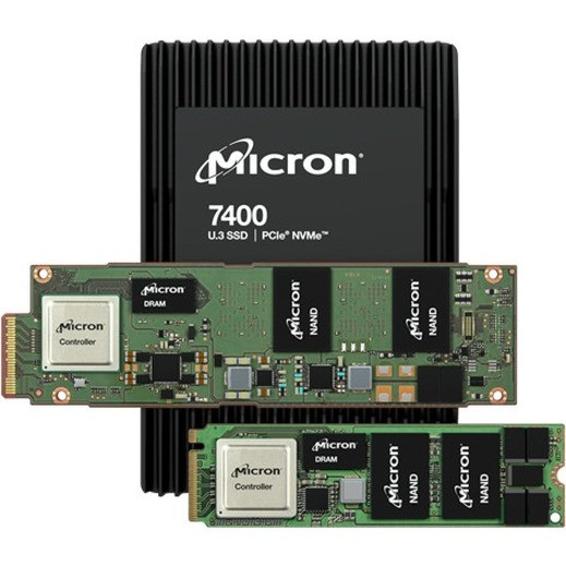 Micron 7400 Pro 1.92 Tb Solid State Drive - 2.5" Internal - U.3 (Pci Express Nvme 4.0 X4) - Read Intensive - Taa Compliant - Mtfdkcb1T9Tdz-1Az1Zabyyr