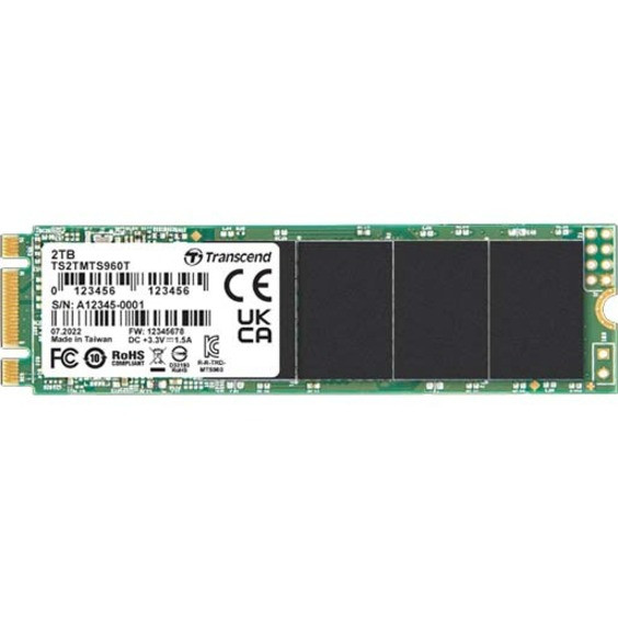 Transcend MTS960T 2 TB Solid State Drive - M.2 2280 Internal - SATA (SATA/600) - TS2TMTS960T