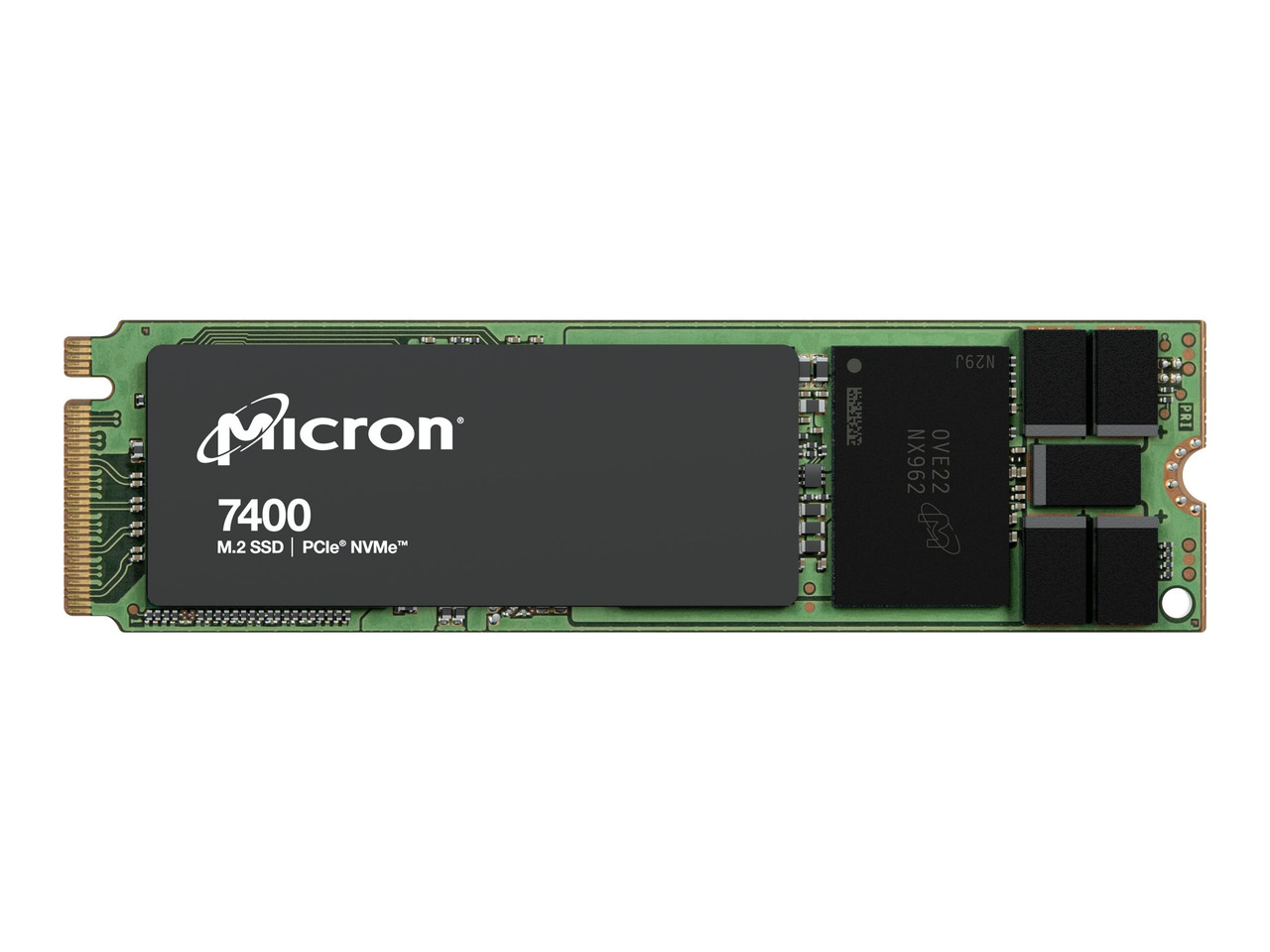 Micron 7400 Max 400 Gb Solid State Drive - M.2 2280 Internal - Pci Express Nvme (Pci Express Nvme 4.0 X4) - Mixed Use - Taa Compliant - Mtfdkba400Tfc-1Az1Zabyy