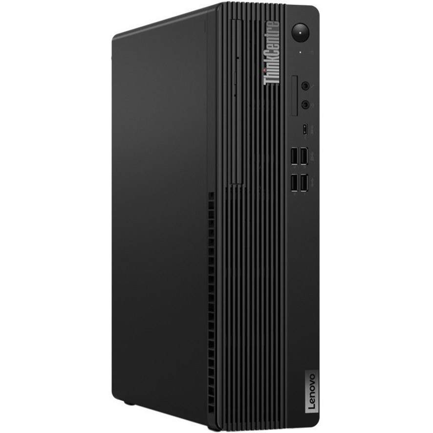 Lenovo ThinkCentre M70s Gen 3 11T80030US Desktop Computer - Intel Core i5 12th Gen i5-12400 Hexa-core (6 Core) 2.50 GHz - 8 GB RAM DDR4 SDRAM - 256 GB NVMe M.2 PCI Express PCI Express NVMe 4.0 x4 SSD - Small Form Factor - Black - 11T80030US