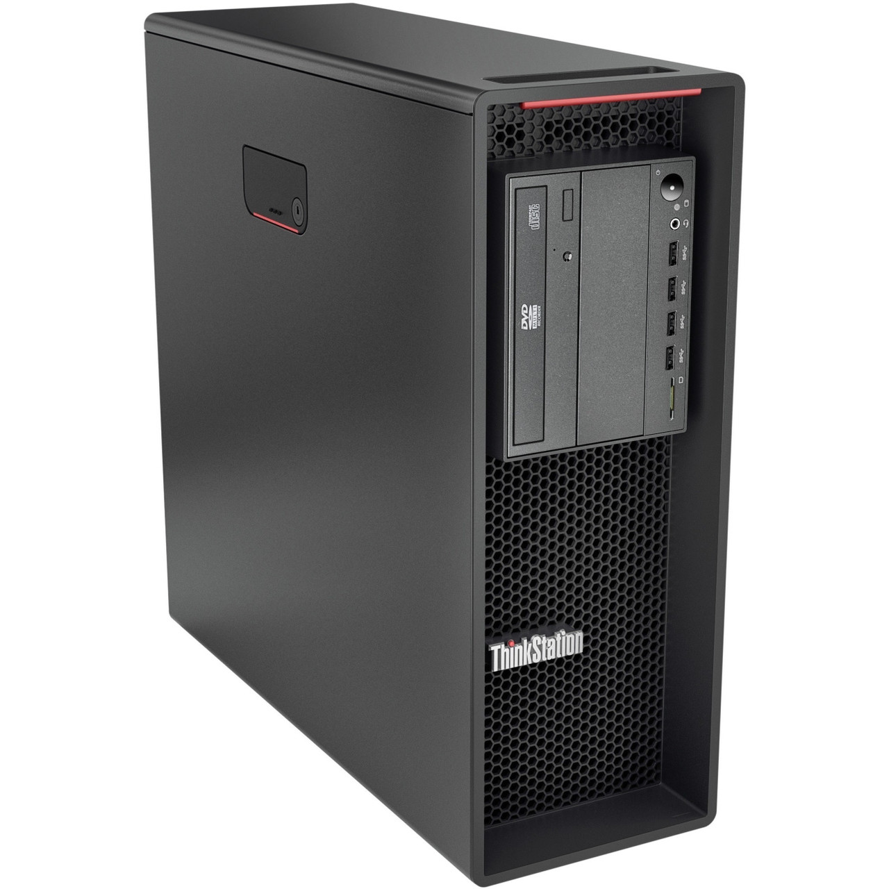Lenovo ThinkStation P520 30BE00N8US Workstation - 1 x Intel Xeon Quad-core (4 Core) W-2223 3.60 GHz - 16 GB DDR4 SDRAM RAM - 512 GB SSD - Tower - 30BE00N8US