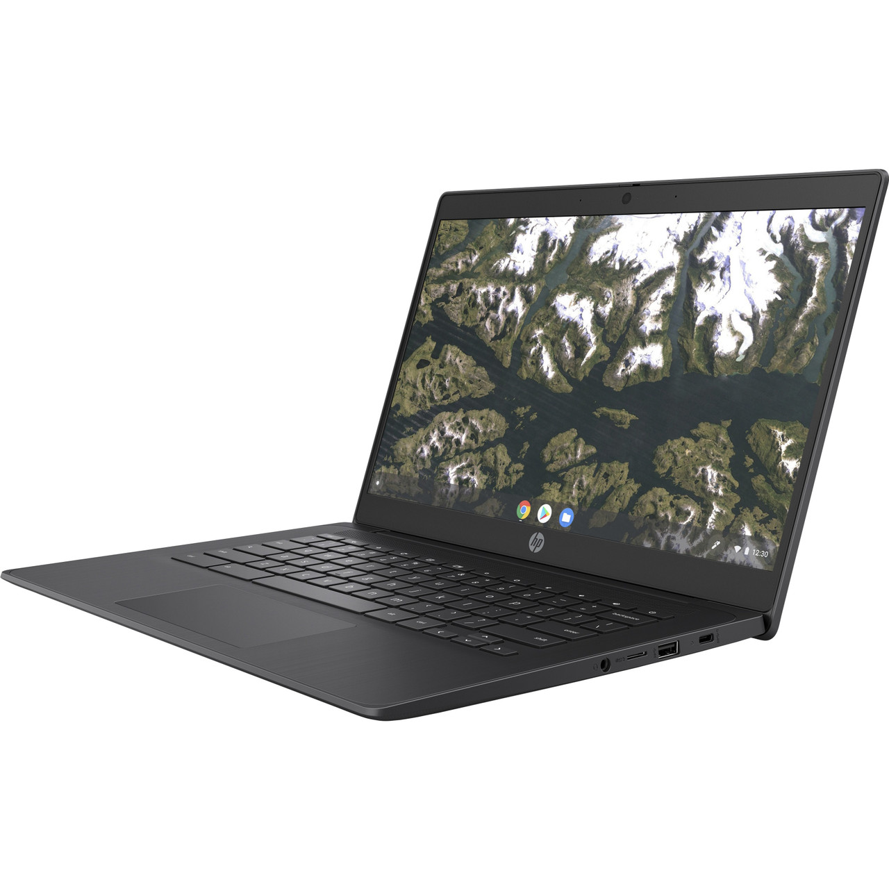 HP Chromebook 14 G6 14" Chromebook - HD - 1366 x 768 - Intel Celeron N4120 Quad-core (4 Core) 1.10 GHz - 4 GB Total RAM - 32 GB Flash Memory - 6B5L6UT#ABA