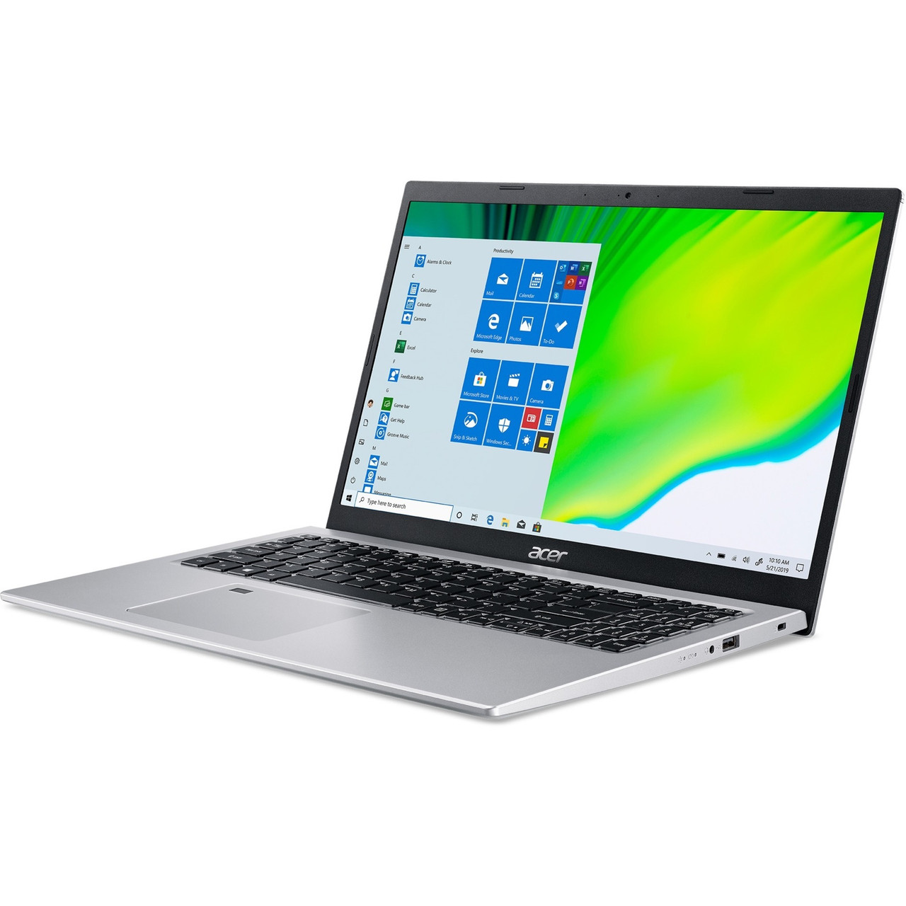 Acer Aspire 5 A515-56 A515-56-73J7 15.6" Notebook - Full HD - 1920 x 1080 - Intel Core i7 11th Gen i7-1165G7 Quad-core (4 Core) 2.80 GHz - 12 GB Total RAM - 512 GB SSD - Pure Silver - NX.A1FAA.002 Acer Aspire 5 A515-56 A515-56-73J7 15.6" Notebook - Full HD - 1920 x 1080 - Intel Core i7 11th Gen i7-1165G7 Quad-core (4 Core) 2.80 GHz - 12 GB Total RAM - 512 GB SSD - Pure Silver - NX.A1FAA.002