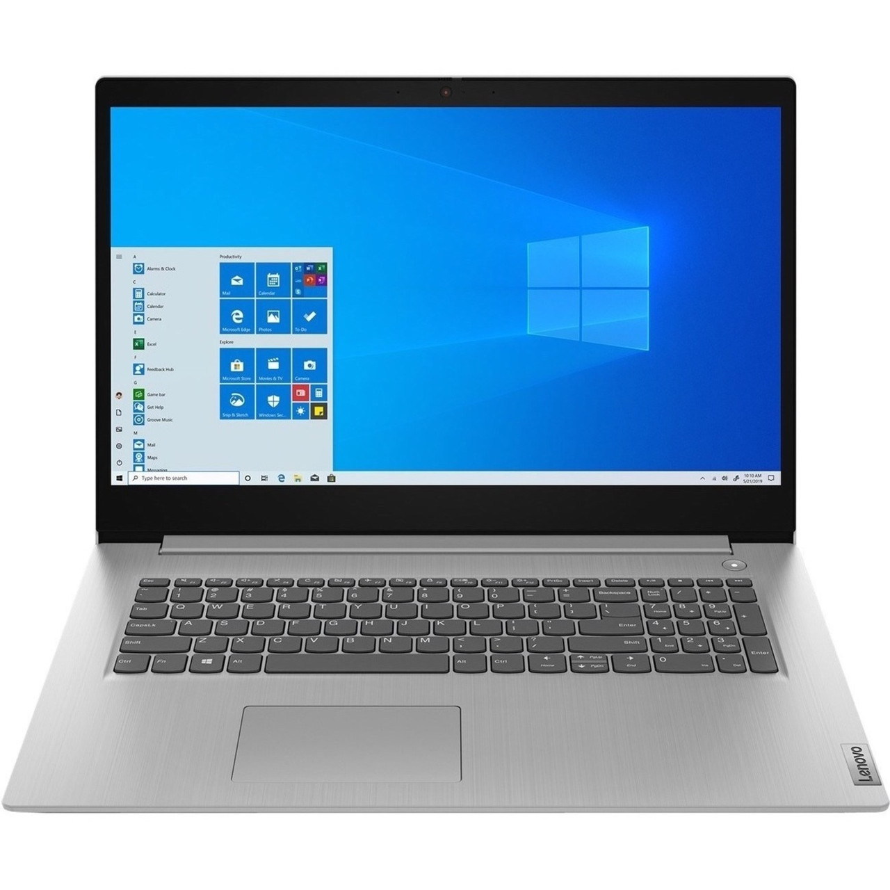 Lenovo IdeaPad 3 14IML05 81WA00QMUS 14" Notebook - Full HD - 1920 x 1080 - Intel Core i5 10th Gen i5-10210U Quad-core (4 Core) 1.60 GHz - 8 GB Total RAM - 512 GB SSD - Platinum Gray - 81WA00QMUS