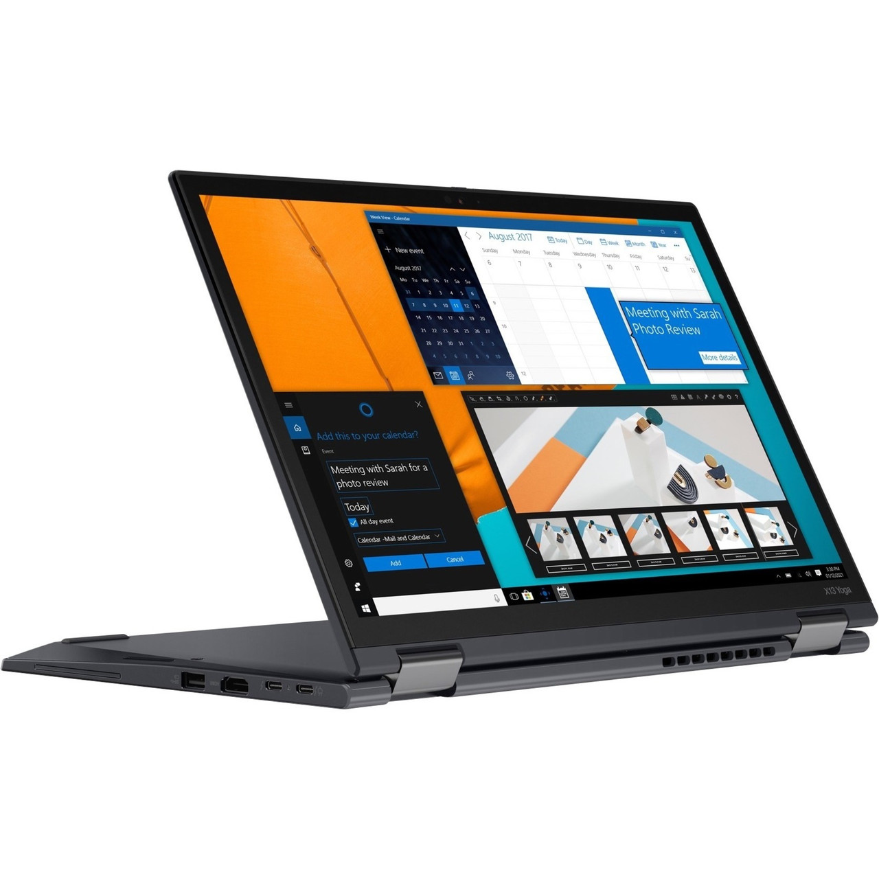 Lenovo ThinkPad X13 Yoga Gen 2 20W9S3GM00 13.3" Touchscreen Convertible 2 in 1 Notebook - WUXGA - 1920 x 1200 - Intel Core i7 11th Gen i7-1185G7 Quad-core (4 Core) 3 GHz - 32 GB Total RAM - 32 GB On-board Memory - 512 GB SSD - Black - 20W9S3GM00