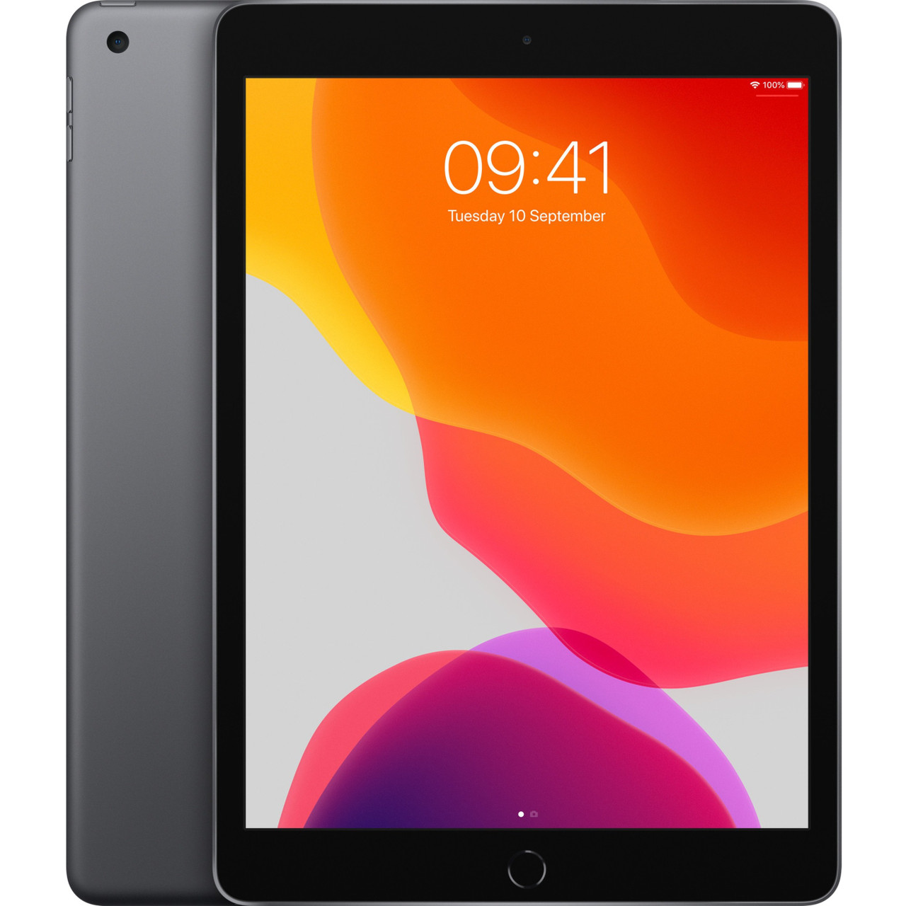 Apple iPad (7th Generation) Tablet - 10.2" - 128 GB Storage - iPad OS - Space Gray - MW772LL/A