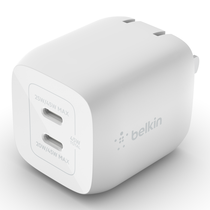 Belkin Power Adapter - 98 W - 10 A Output - White - WCH004DQWH Belkin Power Adapter - 98 W - 10 A Output - White - WCH004DQWH