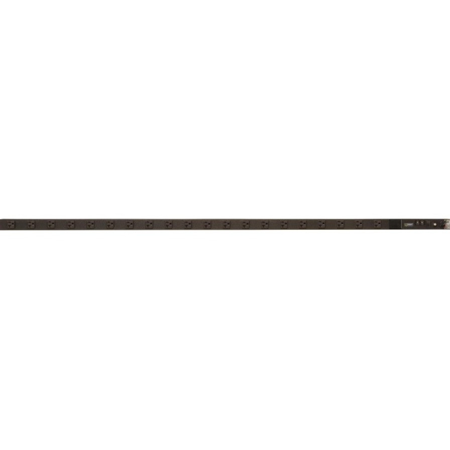 Vertiv Geist Basic VSSBN204-102S20TL 20-Outlet PDU - Basic - NEMA L5-20P - 20 x NEMA 5-20R - 120 V AC - 1900 W - 0U - Vertical - Rack-mountable - 38393