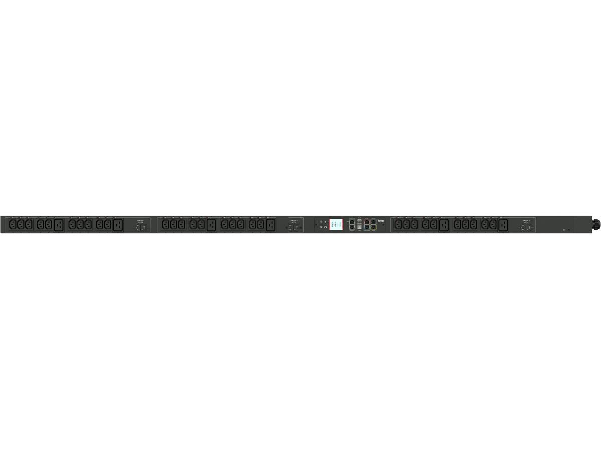 Raritan Dominion PX3-5721U 36-Outlet PDU - NEMA L21-30P - 30 x IEC 60320 C13, 6 x IEC 60320 C19 - 230 V AC - 8600 W - Network (RJ-45) - 0U - Rack-mountable PX3-5721U