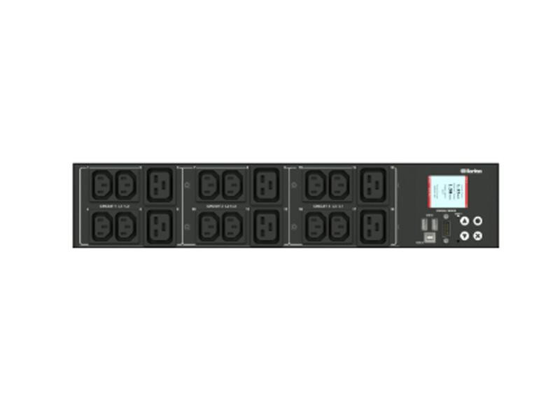 Raritan PX3-1902R 18-Outlet PDU - NEMA L21-30P - 12 x IEC 60320 C13, 6 x IEC 60320 C19 - 230 V AC - 8600 W - 2U - Rack-mountable PX3-1902R