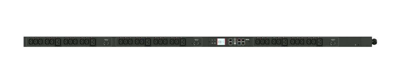 Raritan PX3 36-Outlet PDU - NEMA L21-30P (4P5W) - 30 x IEC 60320 C13, 6 x IEC 60320 C19 - 230 V AC - 8600 W - Network (RJ-45) - 0U - Vertical - Rack-mountable - PX3-5721U-K1