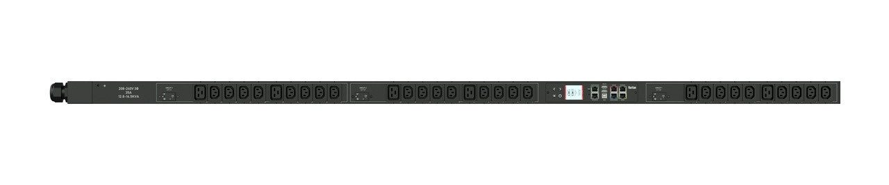 Raritan Dominion PX3 30-Outlets PDU - CS8365C - 24 x IEC 60320 C13, 6 x IEC 60320 C19 - Rack-mountable PX3-5666V-C5K1