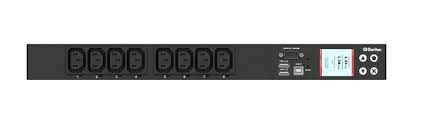 Raritan PX3-4198R-F1A4C5 8-Outlet PDU - NEMA L6-30P - 4 x IEC 60320 C13, 4 x IEC 60320 C19 - 230 V AC - 1U - Rack-mountable - PX3-4198R-F1A4C5