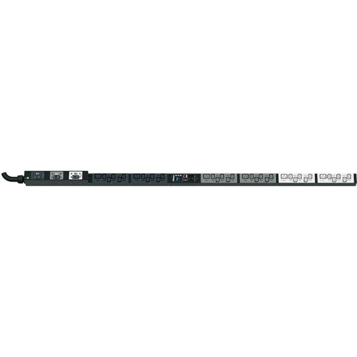 Panduit P36F18M Vertical Intelligent Power Distribution Unit - Monitored - CS8365C - 30 x IEC 60320 C13, 6 x IEC 60320 C19 - 230 V AC - 0U - Vertical - Rack-mountable- P36F18M