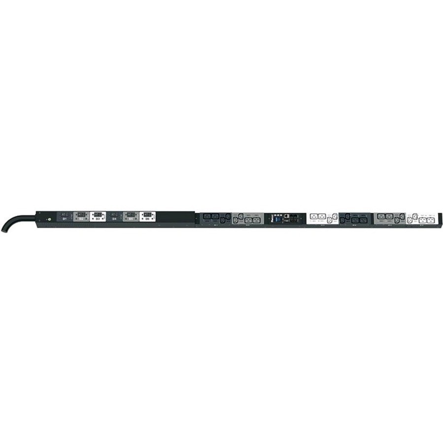 Panduit P24G05M Vertical Intelligent Power Distribution Unit - Monitored - IEC 60309 460P9 - 12 x IEC 60320 C13, 12 x IEC 60320 C19 - 230 V AC - 0U - Vertical - Rack-mountable Panduit P24G05M Vertical Intelligent Power Distribution Unit - Monitored - IEC 60309 460P9 - 12 x IEC 60320 C13, 12 x IEC 60320 C19 - 230 V AC - 0U - Vertical - Rack-mountable
