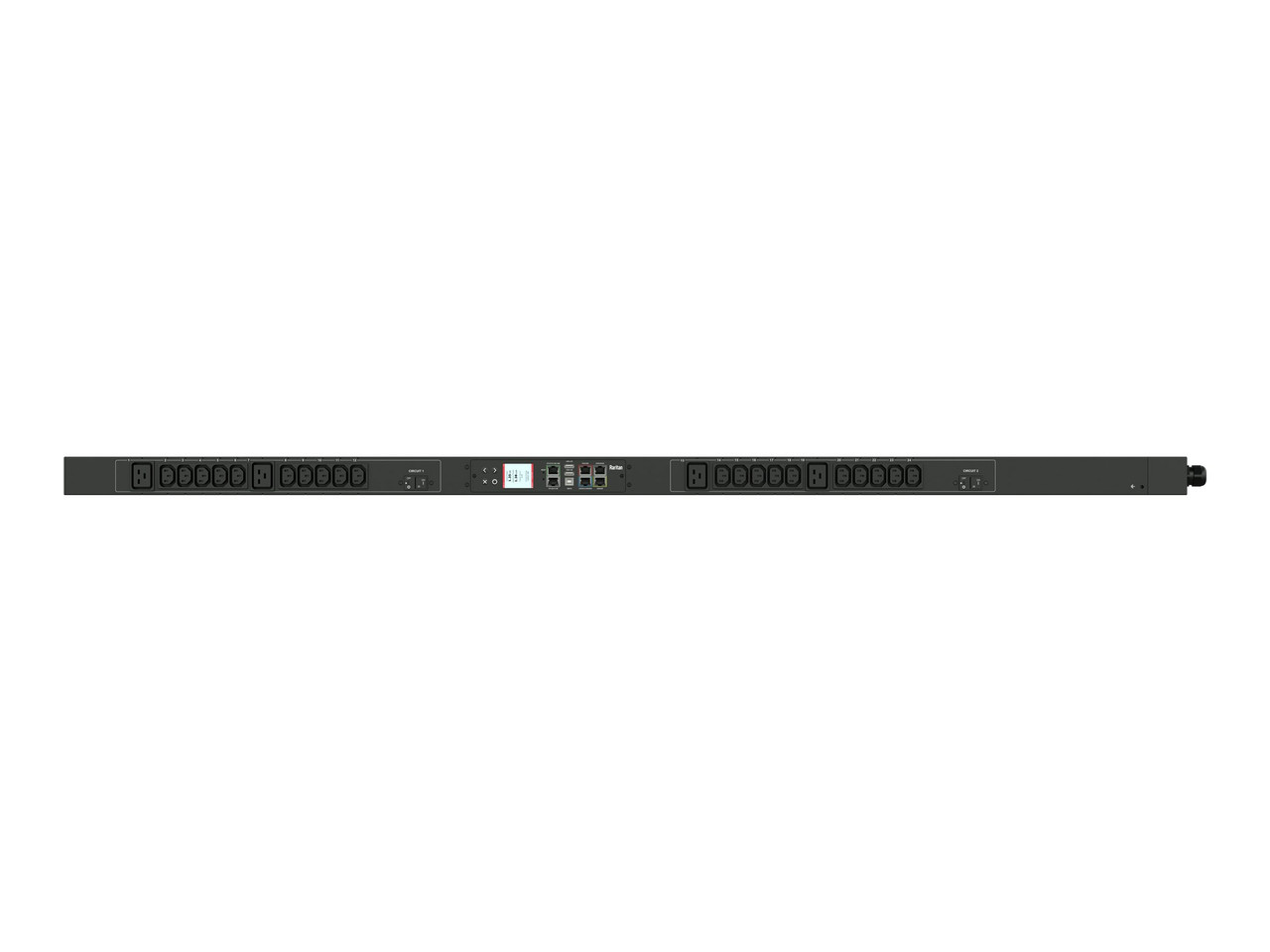 Raritan PX3 24-Outlets PDU - Monitored - NEMA L6-30P - 20 x IEC 60320 C13, 4 x IEC 60320 C19 - 0U - Rack-mountable - PX3-1497V-C5K3