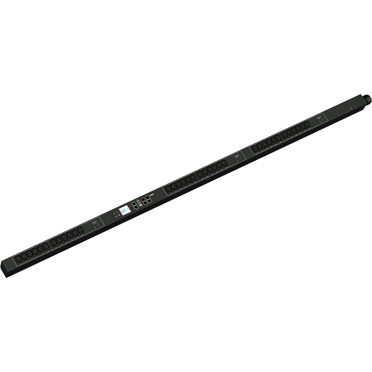 Raritan PX3-5702JV 36-Outlets PDU - Monitored - NEMA L15-30P (3P4W) - 36 x IEC 60320 C13 - 230 V AC - Network (RJ-45) - 0U - Vertical - Rack-mountable - PX3-5702JV