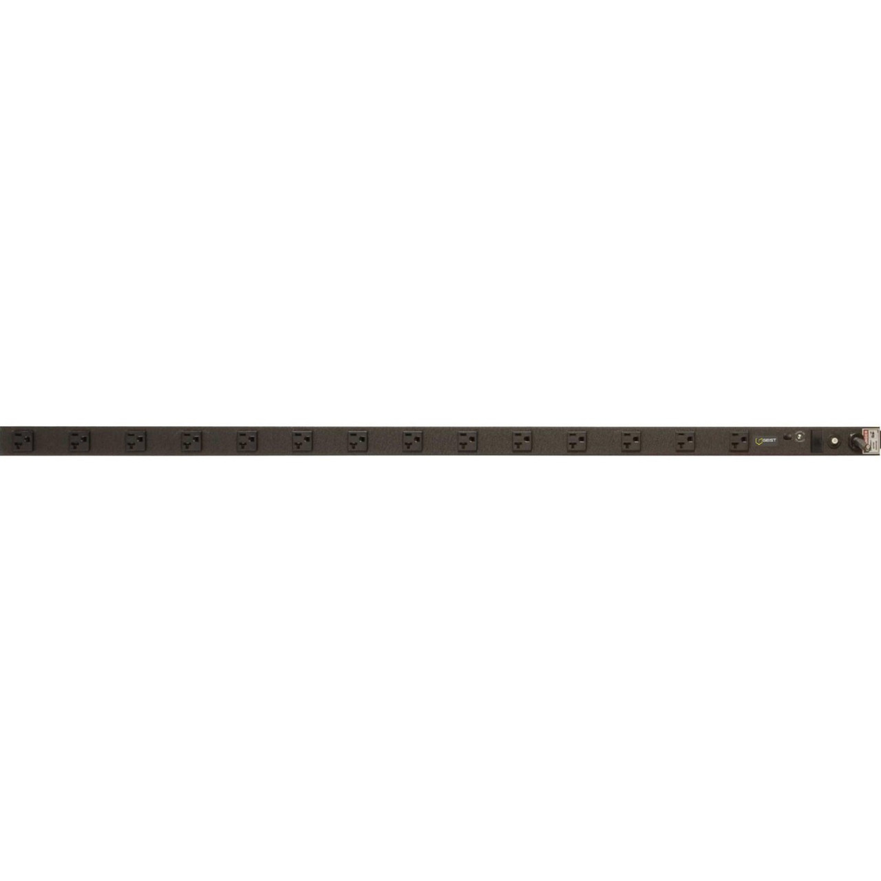 Vertiv Geist NSVCN140-102S20 14-Outlets PDU - Basic - NEMA 5-20P - 14 x NEMA 5-20R - 120 V AC - 0U - Vertical - Rack-mountable - 38235