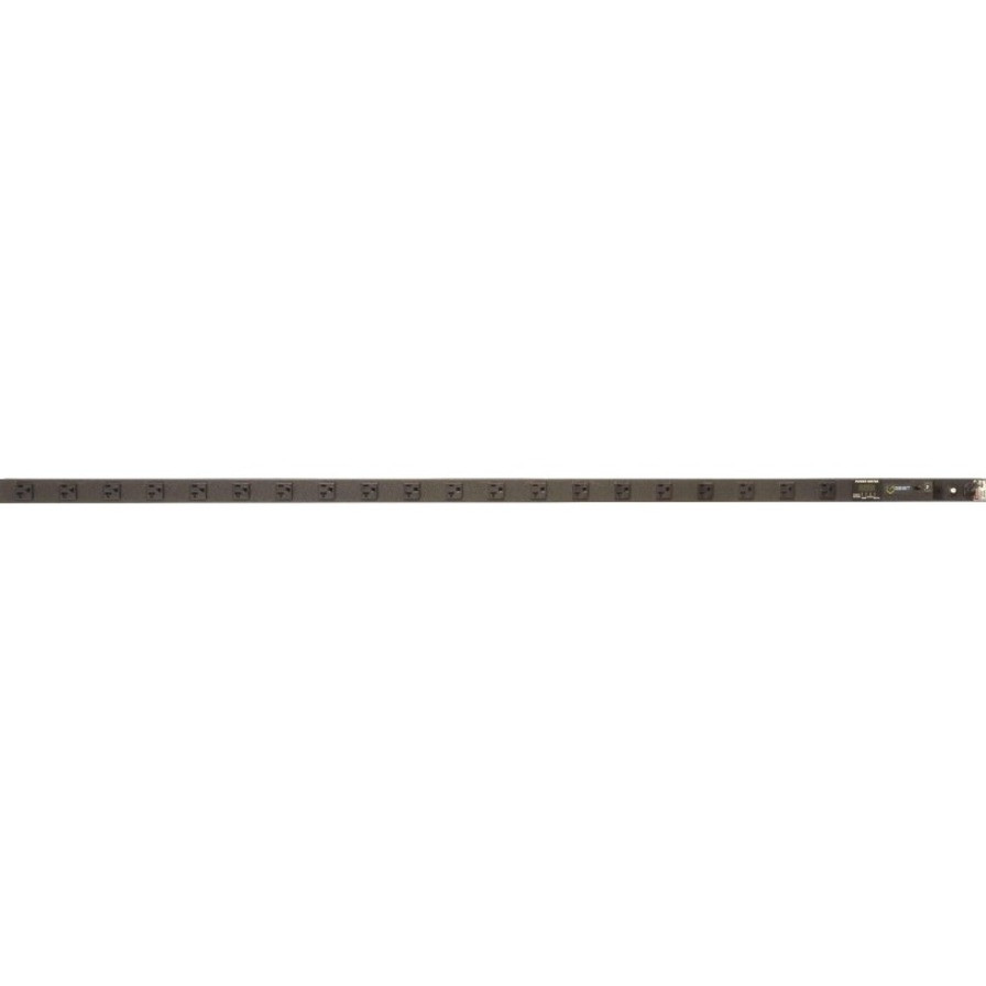 Vertiv Geist NSVBCN200-102S20 20-Outlets PDU - Metered - NEMA 5-20P - 20 x NEMA 5-20R - 120 V AC - 0U - Vertical - Rack-mountable - 38668