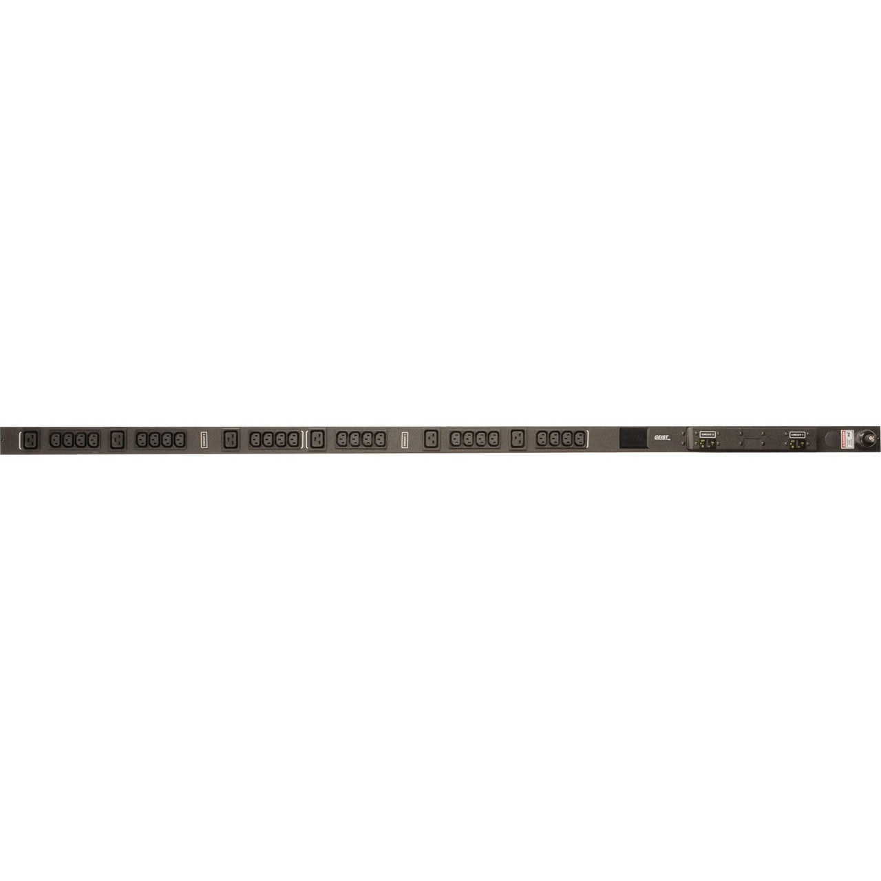 Vertiv Geist XPB300-103IN6TL6 30-Outlets PDU - Basic - NEMA L6-30P - 24 x IEC 60320 C13, 6 x IEC 60320 C19 - 230 V AC - 0U - Vertical - Rack-mountable - 11053 Vertiv Geist XPB300-103IN6TL6 30-Outlets PDU - Basic - NEMA L6-30P - 24 x IEC 60320 C13, 6 x IEC 60320 C19 - 230 V AC - 0U - Vertical - Rack-mountable - 11053