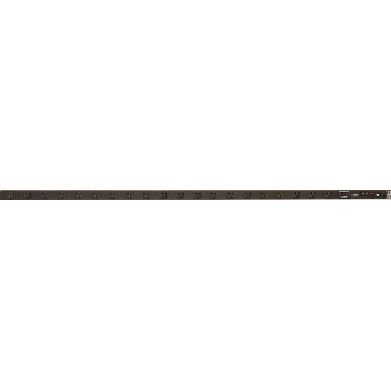 Vertiv Geist VSSBA204-102R20TL 20-Outlets PDU - Metered - NEMA L5-20P - 20 x NEMA 5-20R - 120 V AC - 0U - Vertical - Rack-mountable - 17367