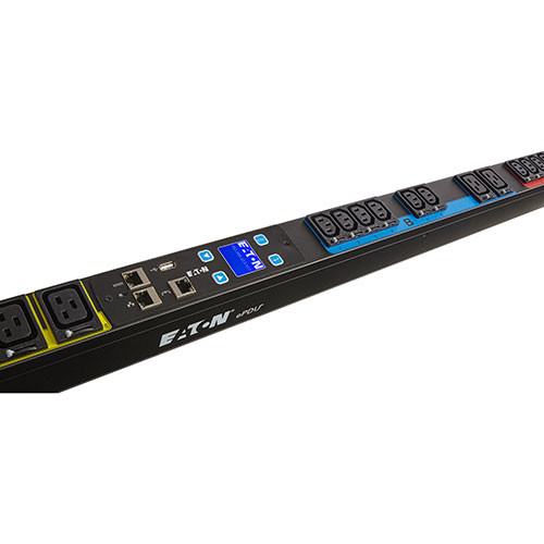 Eaton 27-Outlet PDU - NEMA L6-30P - 21 x IEC 60320 C13, 6 x IEC 60320 C19 - EMACMT2YJA2A4K2