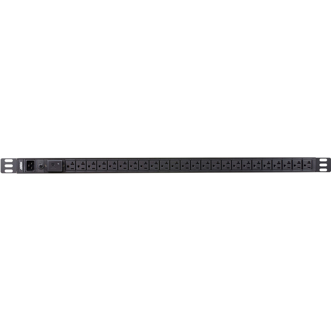 Aten NRGence 24-Outlets PDU - Basic - NEMA L5-20P, NEMA 5-20P - 24 x NEMA 5-20R - 120 V AC - 0U - Rack-mountable - PE0224SA
