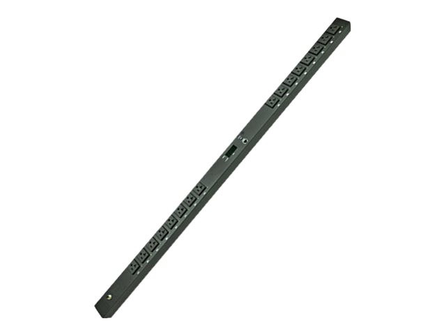 Minuteman Rpm1516N1Lcd-Hw 16-Outlets Pdu - Switched - Hardwired - 16 X Nema 5-15R - Network (Rj-45) - 0U - Vertical - Rack-Mountable