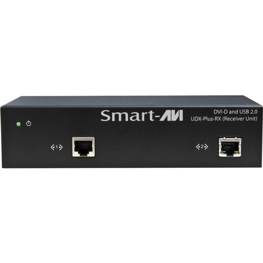Smartavi UDX-PRX KVM Console - 1 Remote User(s) - 250 ft Range - WUXGA - 1920 x 1200 Maximum Video Resolution - 2 x Network (RJ-45) - 4 x USB - 1 x DVI - UDX-PRX