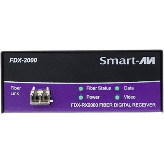 Smartavi FDX-RX2000S KVM Console - 1 Remote User(s) - 1400 ft Range - WUXGA - 1920 x 1200 Maximum Video Resolution - 2 x PS/2 Port - 1 x DVI - FDX-RX2000S