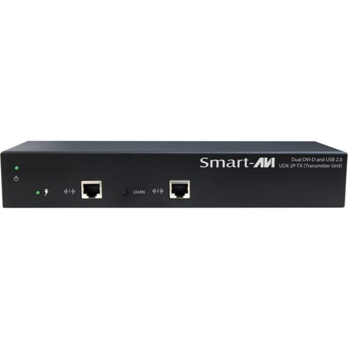 Smartavi 2 DVI-D and USB 2.0 over CAT6 STP Extender Transmitter - 1 Computer(s) - 250 ft Range - WUXGA - 1920 x 1200 Maximum Video Resolution - 3 x Network (RJ-45) - 1 x USB - 2 x DVI - UDX-2PTXS