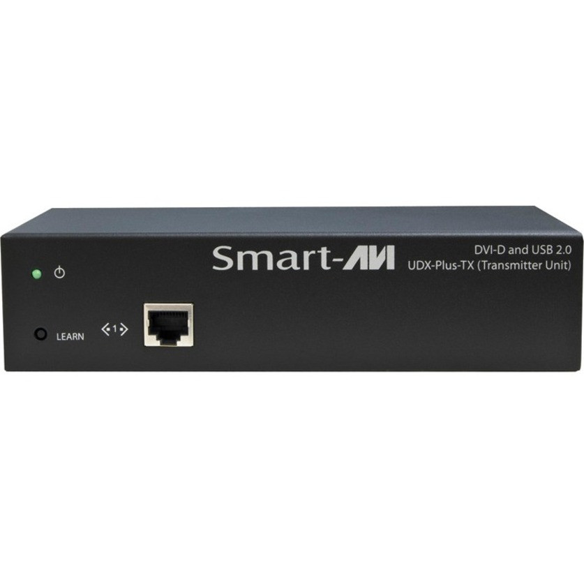 Smartavi DVI-D and USB 2.0 over CAT6 STP Extender Transmitter - 1 Computer(s) - 250 ft Range - WUXGA - 1920 x 1200 Maximum Video Resolution - 2 x Network (RJ-45) - 1 x USB - 1 x DVI - UDX-PTXS