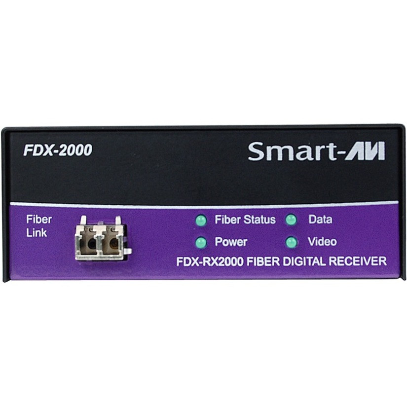 Smartavi FDX-2000S KVM Console/Extender - 1 Computer(s) - 1 Remote User(s) - 1400 ft Range - WUXGA - 1920 x 1200 Maximum Video Resolution x PS/2 Port x DVI - FDX-2000S