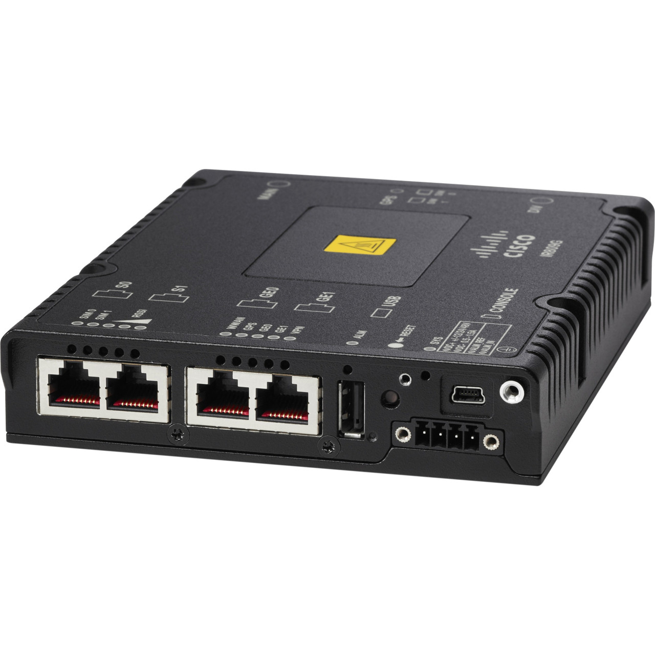 Cisco 809 Cellular Wireless Integrated Services Router - 4G - LTE 700 - LTE, EVDO - 12.50 MB/s Wireless Speed - 2 x Network Port - 2 x Broadband Port - USB - Gigabit Ethernet - VPN Supported - IR809G-LTE-GA-K9